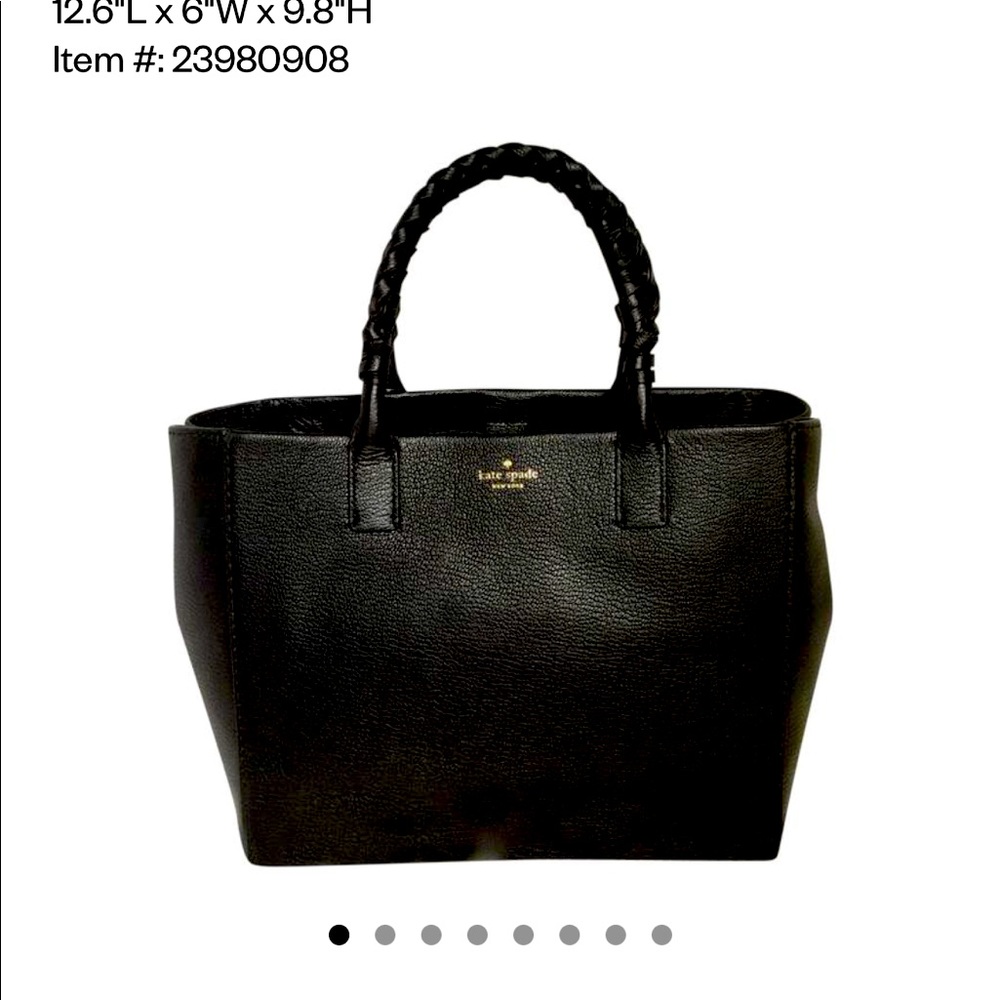 Black Kate spade tote